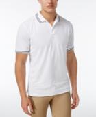 Club Room Men's Striped-trim Polo, Created For Macy's