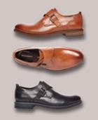Rockport Men's Wynstin Monk Strap Oxfords, Created For Macy's Men's Shoes