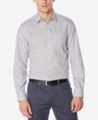 Perry Ellis Men's Non-iron Mini-plaid Shirt