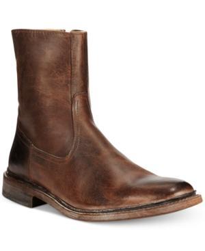 Frye James Inside Inside Zip Boots Men's Shoes