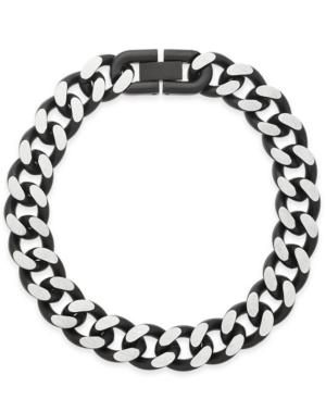 Sutton By Rhona Sutton Men's Stainless Steel Large Link Bracelet