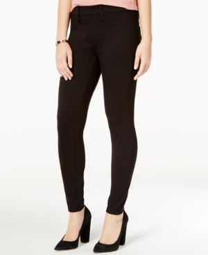 Celebrity Pink Juniors' Mesh Illusion-contrast Skinny Pants