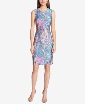 Tommy Hilfiger Paisley-print Sheath Dress