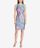 Tommy Hilfiger Paisley-print Sheath Dress