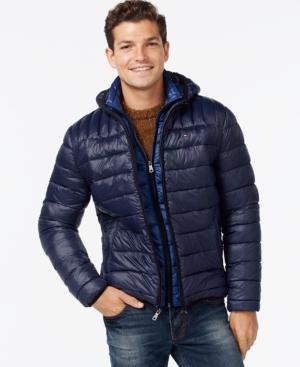 Tommy Hilfiger Hooded Packable Jacket