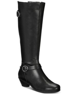 Karen Scott Ulee Wide-calf Riding Boots, Created For Macy's Women's Shoes