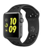 Apple Watch Nike+ 42mm Space Gray Aluminum Case With Anthracite/black Nike Sport Band Mq182ll A