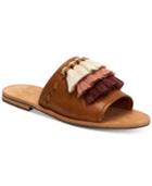 Frye Women's Riley Tassel Slide Sandals Women's Shoes