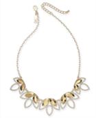 I.n.c. Gold-tone Stone & Pave Statement Necklace, 18 + 3 Extender, Created For Macy's