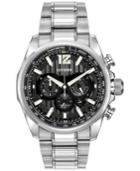 Citizen Men's Chronograph Eco-drive Shadowhawk Stainless Steel Bracelet Watch 43mm Ca4170-51e