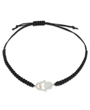 Yellora™ Diamond Bracelet, Yellora™ Diamond Hamsa Parachute Cord Bracelet (1/6 Ct. T.w.)