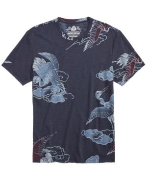 American Rag Men's Bird-print T-shirt, Created For Macy's