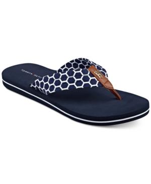 Tommy Hilfiger Cargo Flip-flop Sandals Women's Shoes
