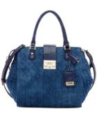 Guess Kalen Large Quilted Box Satchel