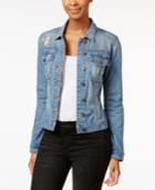 Kut From The Kloth Ripped Denim Jacket