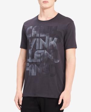 Calvin Klein Jeans Men's Retro Line Logo-print T-shirt