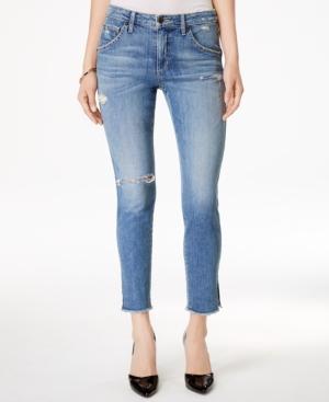 Joe's Wasteland Ripped Ankle Skinny Reilly Wash Jeans