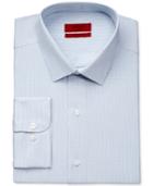 Alfani Men's Performance Light Blue Mallard Dobby Dress Shirt, Only At Macy's