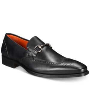 Mezlan Men's Horse Bit Wingtip Loafers Men's Shoes