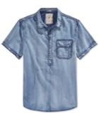 Guess Men's Short-sleeve Pop-over Shirt