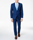 Hugo Boss Men's Slim-fit High Blue/black Suit