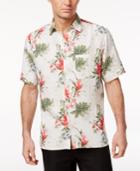 Tasso Elba Men's Wild Orchid Print Shirt, Created For Macy's