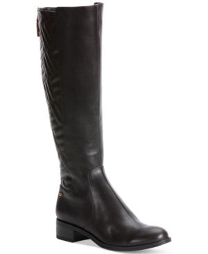 Calvin Klein Garcella Wide Calf Tall Boots Women's Shoes