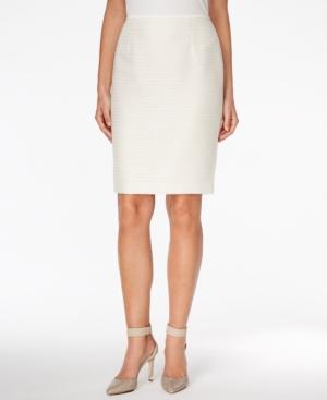 Calvin Klein Sequined Tweed Pencil Skirt