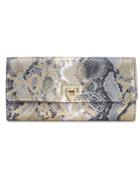 I.n.c. Glam Python-embossed Jewelry Case, Created For Macy's