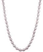 Honora Style Lilac Cultured Freshwater Pearl Strand In Sterling Silver (7-8mm)