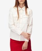 Calvin Klein Jeans Cotton Snap-front Shirt