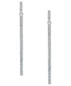 Inc International Concepts Pave Stick Linear Drop Earrings, Created For Macy's