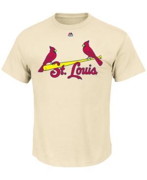 Majestic Men's St. Louis Cardinals Team Wordmark T-shirt