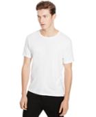 Kenneth Cole New York Ribbed Crew-neck T-shirt