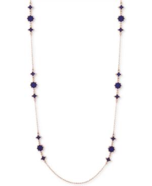 Ivanka Trump Rose Gold-tone Stone 42 Strand Necklace