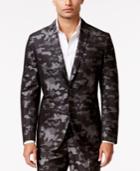 Inc International Concepts Men's Slim-fit Pixelated Camouflage Suit Jacket, Only At Macy's