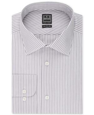 Ike Behar Purple Micro Stripe Dress Shirt