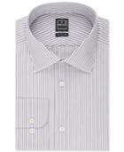 Ike Behar Purple Micro Stripe Dress Shirt