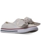 Converse Women's Peached Canvas Knot Casual Sneakers From Finish Line