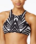 Bar Iii Prism High-neck Bikini Top, Created For Macy's Women's Swimsuit