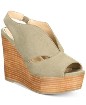 Callisto Franklin Platform Wedge Sandals Women's Shoes