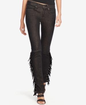 Polo Ralph Lauren Tompkins Fringe Skinny Jeans