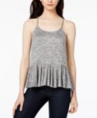 Bar Iii Peplum Tank Top, Only At Macy's