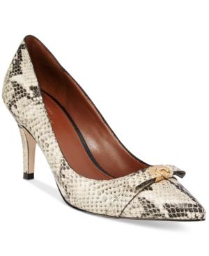 Cole Haan Juliana 75 Pointy Toe Detail Pumps Women's Shoes