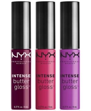 Nyx Professional Makeup 3-pc. Intense Butter Gloss Set