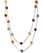Effy Multistone Long Strand Necklace (28-9/10 Ct. T.w.) In 14k Gold