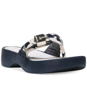 Dr. Scholl's Roll Flatform Flip-flop Sandals Women's Shoes