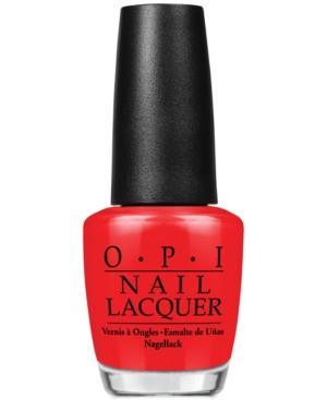 Opi Nail Lacquer, Big Apple Red