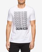 Calvin Klein Jeans Men's Bolded Outline Graphic-print T-shirt