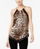 Thalia Sodi Animal-print Halter Top, Only At Macy's